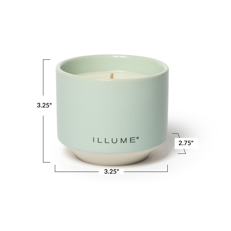 Fresh Sea Salt Matte Ceramic Scented Soy Candle