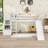 Twin Wood Loft Bed With Slide, Storage Stair & Laddder, Convertible Design-2124725487