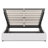 Teddy Fleece Upholstered Platform Bed With Hydraulic Storage System-1543398116-1543398119