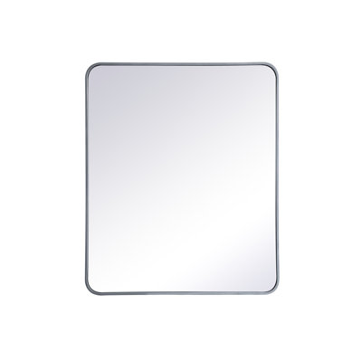 Sabine Metal Rounded Rectangle Wall Mirror