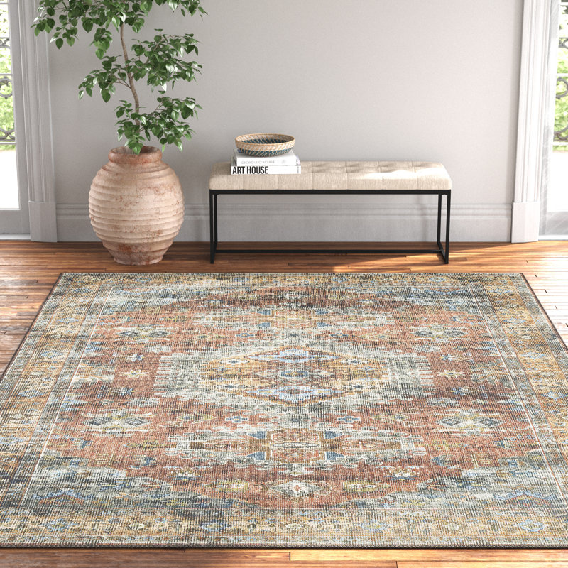 Gelo Oriental Indoor Rug, Rectangle 2' x 5'