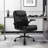 Nakysha Executive PU Leather Office Chair with Swivel Base and Flip-up Armrests-727507569