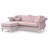 Farney Velvet L-Shaped Sectional Reversible-50945408