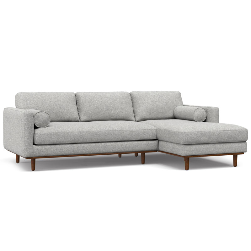 Morrison - Canapé modulaire droit - Gris brume
