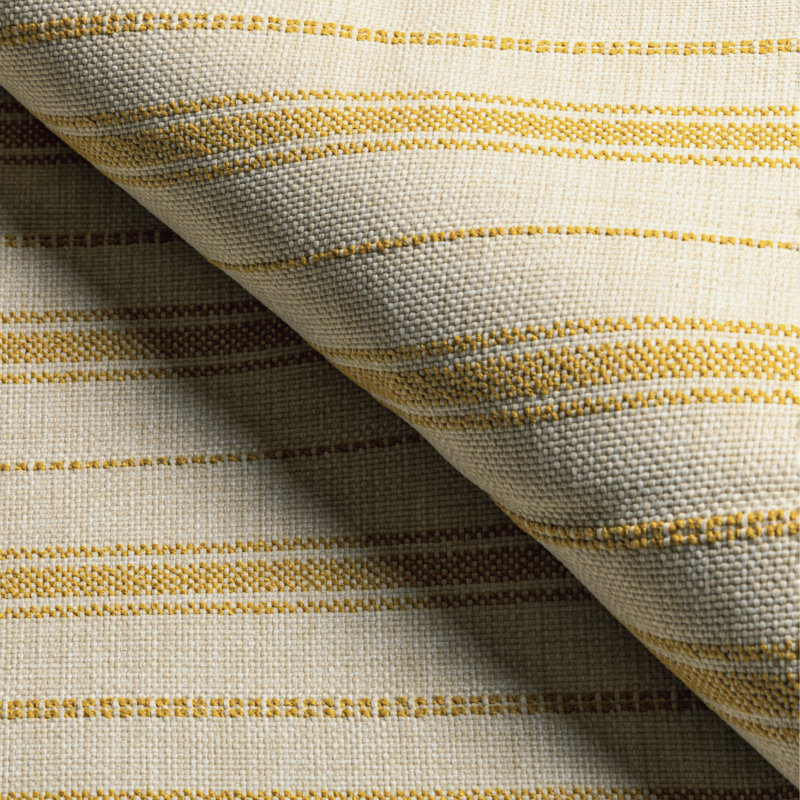 En Vacances II Montpezat Fabric, Gold
