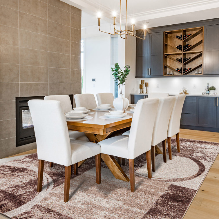 Bionda Geometric Brown/Cream/Gray Area Rug