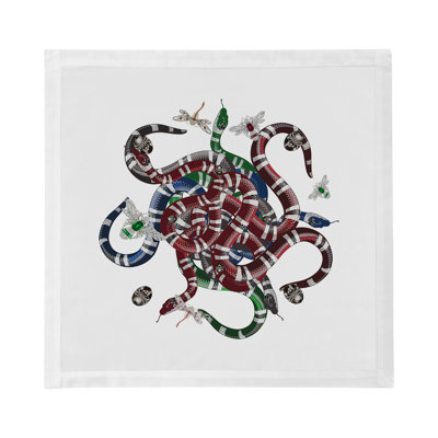 Ouroboros Cotton Blend Square Napkins