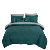 Valda Uxury 9 Piece Complete Bed In Bag Set