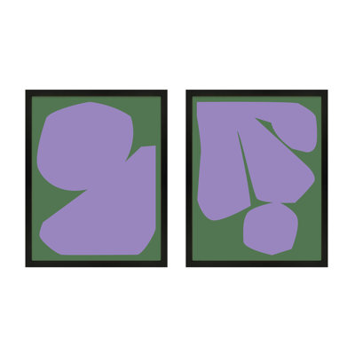 Element 2-Piece Print Set by Michael Kempen