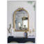 Miroir arqué de style baroque 23,6 "x 37,3"