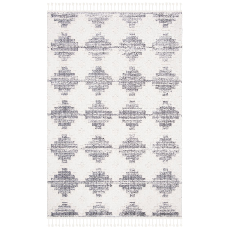 Ilomay Performance Geometric Rug, Rectangle 6'6" x 9'