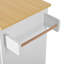 Rahi 105 cm W Kitchen Cart with-363085722