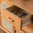Multi-functional solid wood storage sideboard-147350053