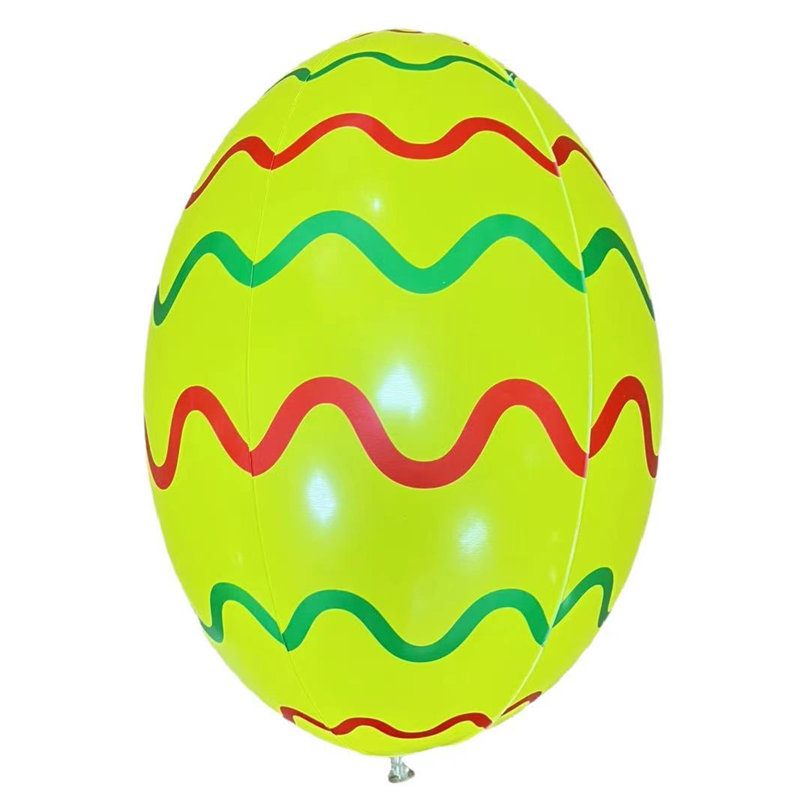 60cm Outdoor Easter Inflatable Decorated Ball Easter Inflatable Ball Easter Courtyard Decorations