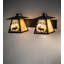 Luminaire à cloison d'extérieur 2 lumières