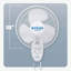 Ventilateur mural oscillant 3 vitesses Hurricane Supreme 18 "90 degrés, (paquet de 4)