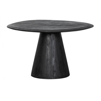 Solid Wood Pedestal Coffee Table