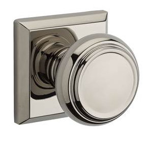 Traditional Double Dummy Door Knob with Traditional Square Rose