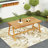 Modern Outdoor Dining Table