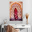 Femme indienne à la fenêtre-1738605807
