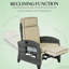 Méridienne inclinable, Fauteuil inclinable d'extérieur