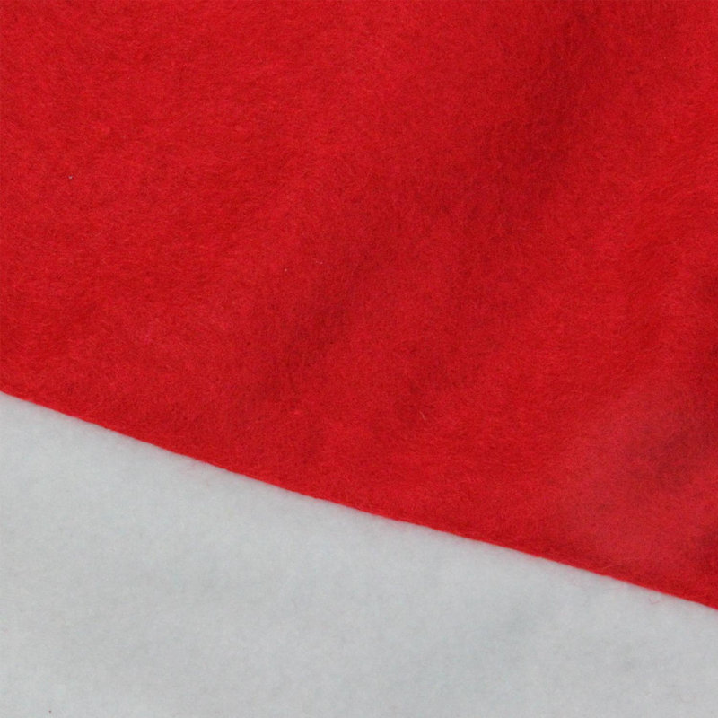 Accessoire de costume de père Noël rouge et blanc unisexe pour adulte - taille unique