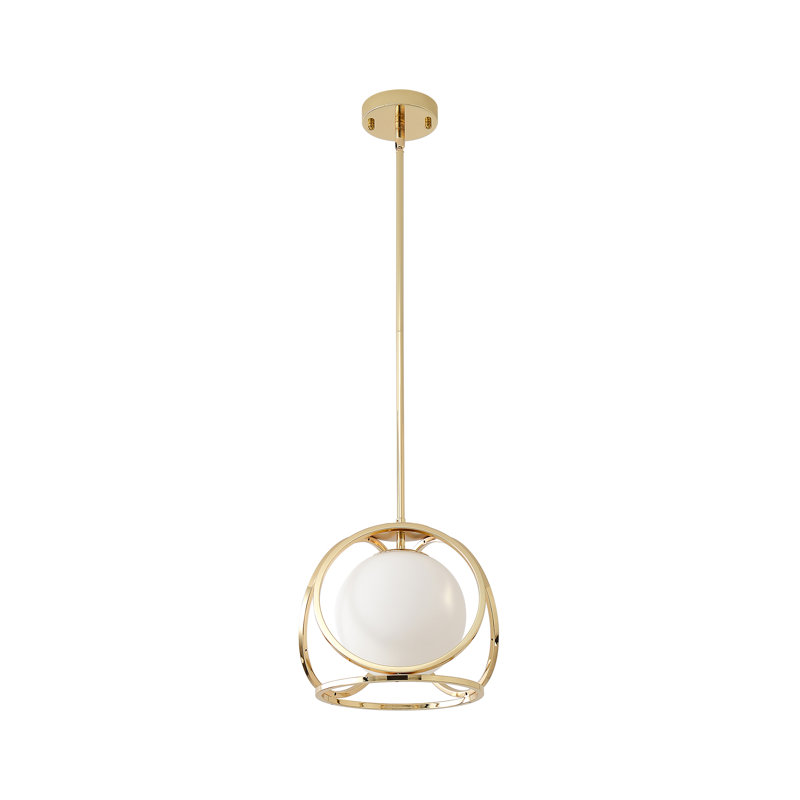 Luminaire suspendu simple 1 lumière