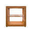 15 po Vitrine carrée en bois Artisan-124432706