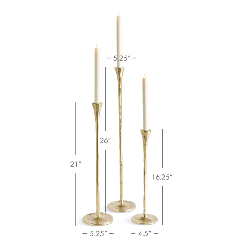 Ensemble de 3 porte-crayons GRANDE, Gold
