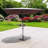 2.4mx3m Crank and Tilt Rectangular Parasol Grey Powder Coated Pole (38mm Pole, 8 Ribs) This parasol is made using Polyester Fabric which has a Weather-Proof Coating & UPF Sun Protection Level 50-2135400231