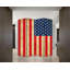 Drapeau américain en toile multicolore 84 po x 84 po Chauntel-1742979003-1742979005