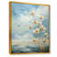 Encre liquide blanche et bleue III - Fleurs, art mural-2020999181-2054476825