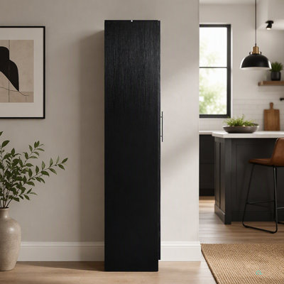 Armoire de rangement murale empilable, P 15,75 po x l 15,75 po x H 70,87 po