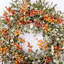 24" Artificial Eucalyptus Berry Thanksgiving Fall Front Door Wreath