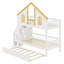 Bunk Bed Featuring Window , and Hidden Trundle