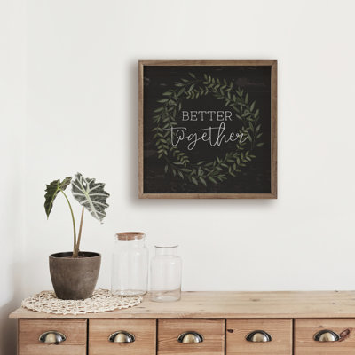 Better Better Wreath - noir