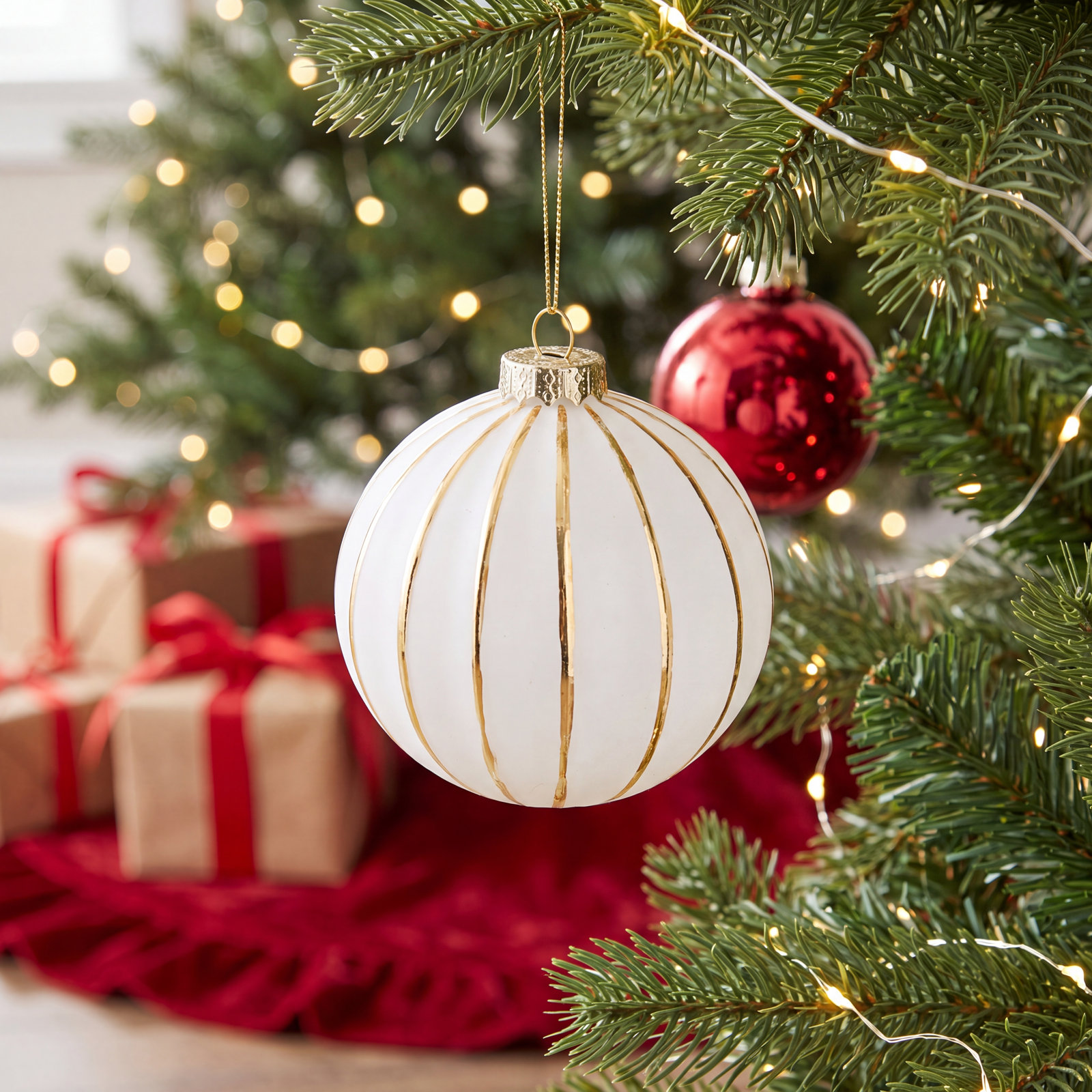 7" Glass Bauble