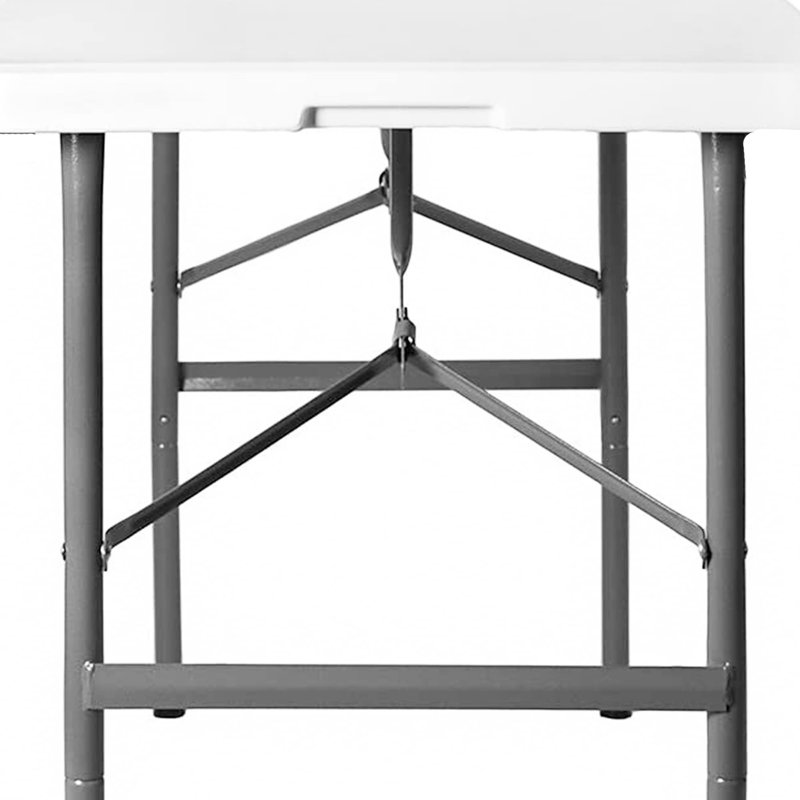 Rectangular Outdoor Picnic Table - 61 cm W 122 cm D