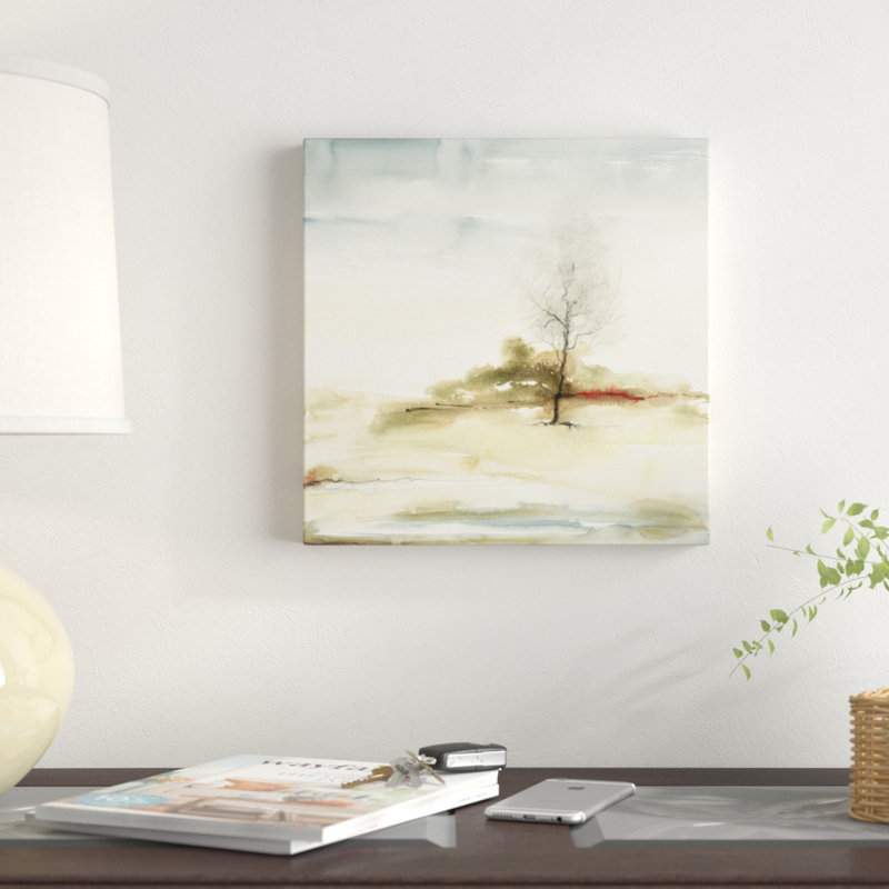 «Solstice 1», peinture sur toile, H 12 po x l 12 po