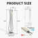 Single Handle Floor Mounted Freestanding Tub Filler with Diverter