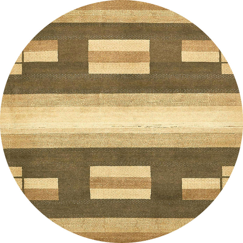 Tapis abstrait 404, Rond 8 pi