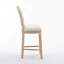 Ensemble de 2 tabourets de bar en bois massif avec tabourets de bar en bois massif
