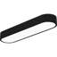 Plafonnier encastré noir mat Wesley-92124066