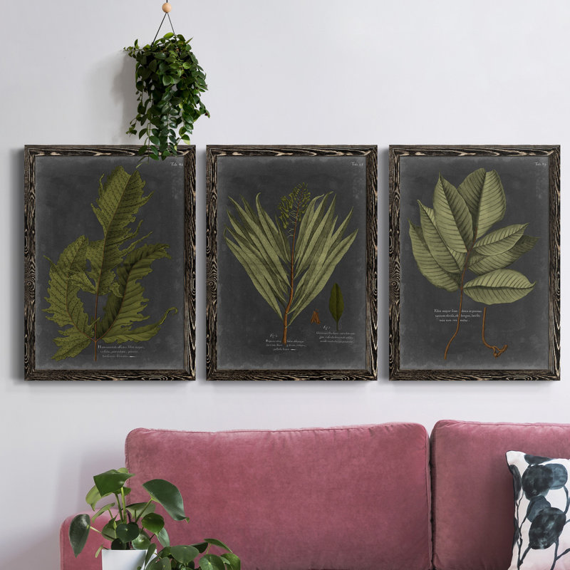 «Luminous Bay I», ensemble de 3 peintures sur toile encadrées, H 37,5 po x l 82,5 po x P 1,5 po, Noir