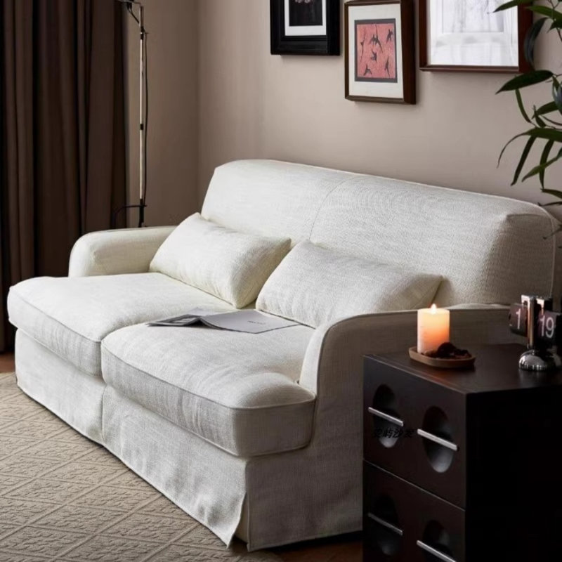 Retro Casual Creative Sofa, Off White