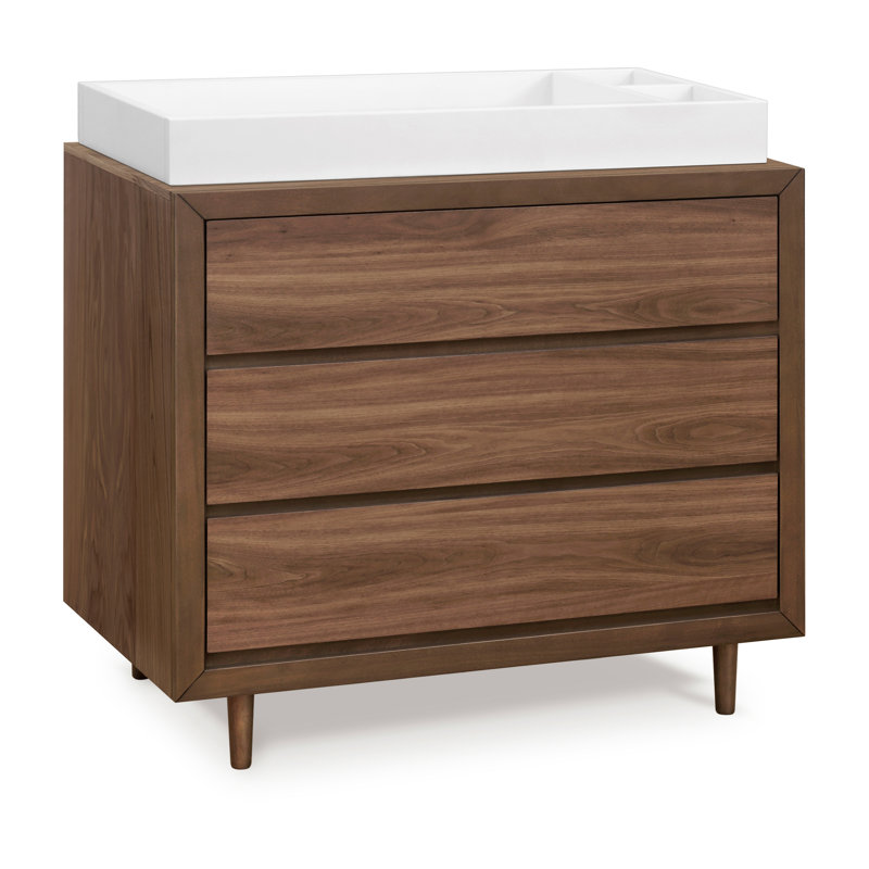 Nifty 3-Drawer Dresser, Walnut