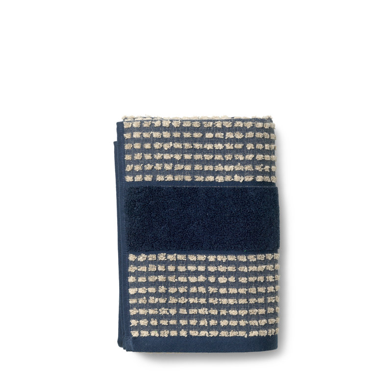 Hand Towel, Blue/Sand