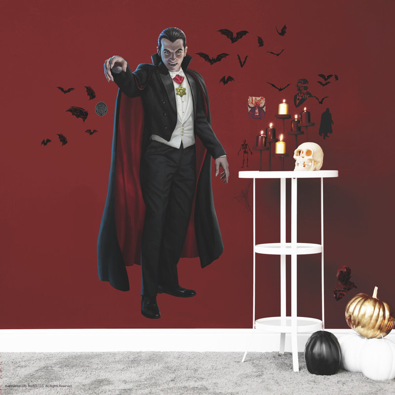 Universal Monsters Dracula Giant Peel and Stick Wall Decals by RoomMates