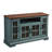 Buffet Table Sideboard with 4 Tempered Glass Doors – Adjustable Shelves & Cable Management for Living Room, and Kitchen-1539460012
