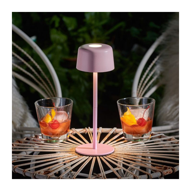 Aluminium Desk Lamp, Pink, Pink
